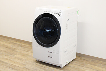 SHARP ES-S7D-WR ドラム式電気洗濯乾燥機 2020年製 7.0kg