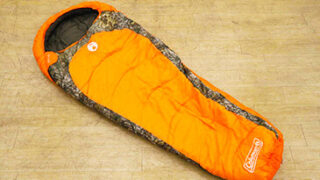 寝袋（シュラフ）の買取り コールマン カモマミー -17.8℃まで対応 未使用訳アリ品