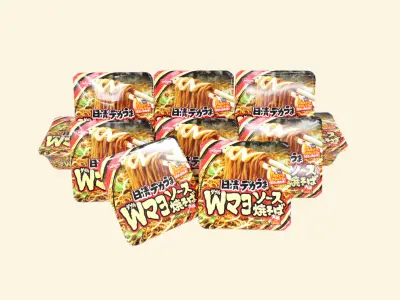 食品買取り NISSIN 日清デカうま 大盛 Ｗマヨソース焼きそば 153g 1個