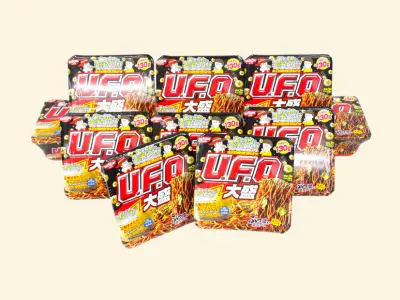 食品買取り NISSIN U.F.O 大盛 ぶっ濃い濃厚ソース 167g 1個