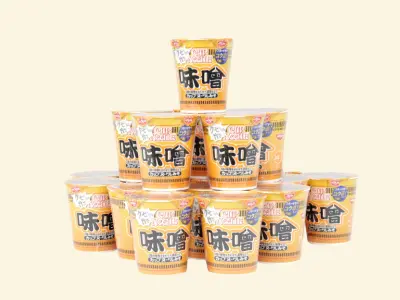 食品買取り NISSIN カップヌードル 味噌 3種の味噌のコク濃仕上げ 82g 1個