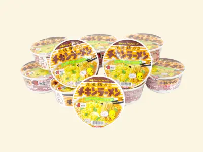 食品買取り NISSIN 元祖鶏がら チキンラーメン ふんわりなめらかとろふわかきたま入り 85g 1個