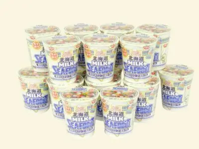 食品買取り NISSIN カップヌードル 北海道MILK SEAFOO道 濃厚ミルクシーフー道ヌードル