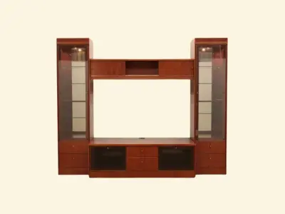 カリモク リビングボード 飾り棚 TVボード