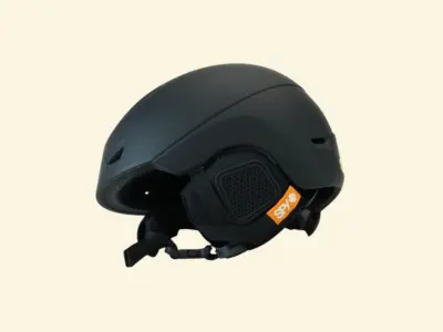 SPY+ スパイ 大人用スノーヘルメット Mサイズ 55-59cm ブラック